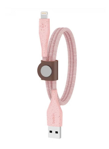 Belkin Duratek Plus Lightning To USB-A Cable 1.2m Pink
