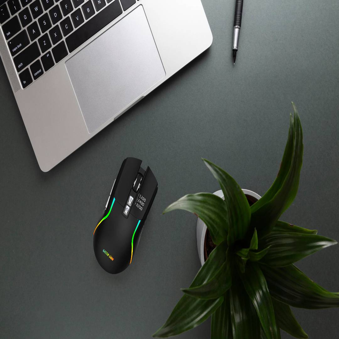 Green Lion Rechargeable Gaming Mouse