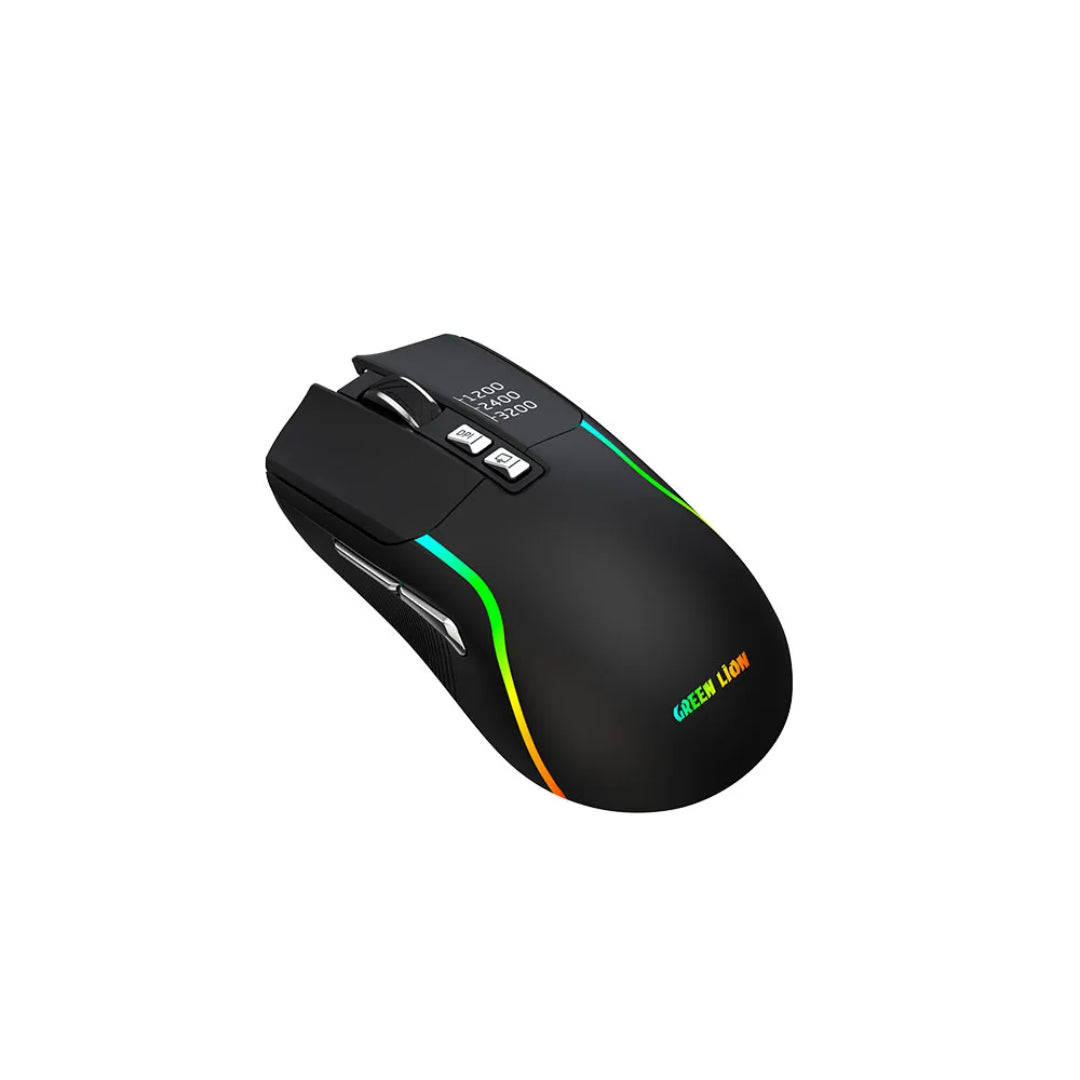 Green Lion Rechargeable Gaming Mouse