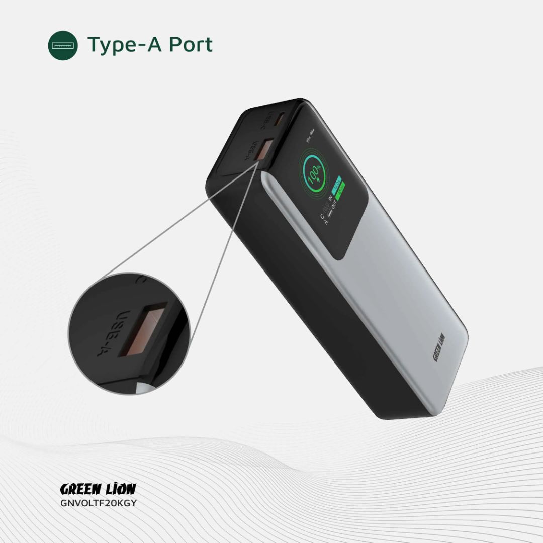 Green Lion Voltura 20000mAh Powerbank PD100W