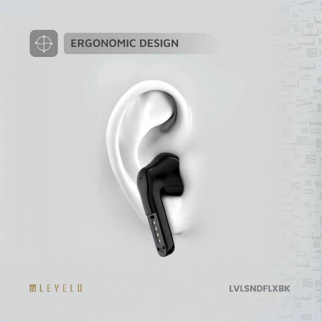 Levelo 2 IN 1 TWS Wired Earphones Soundflex