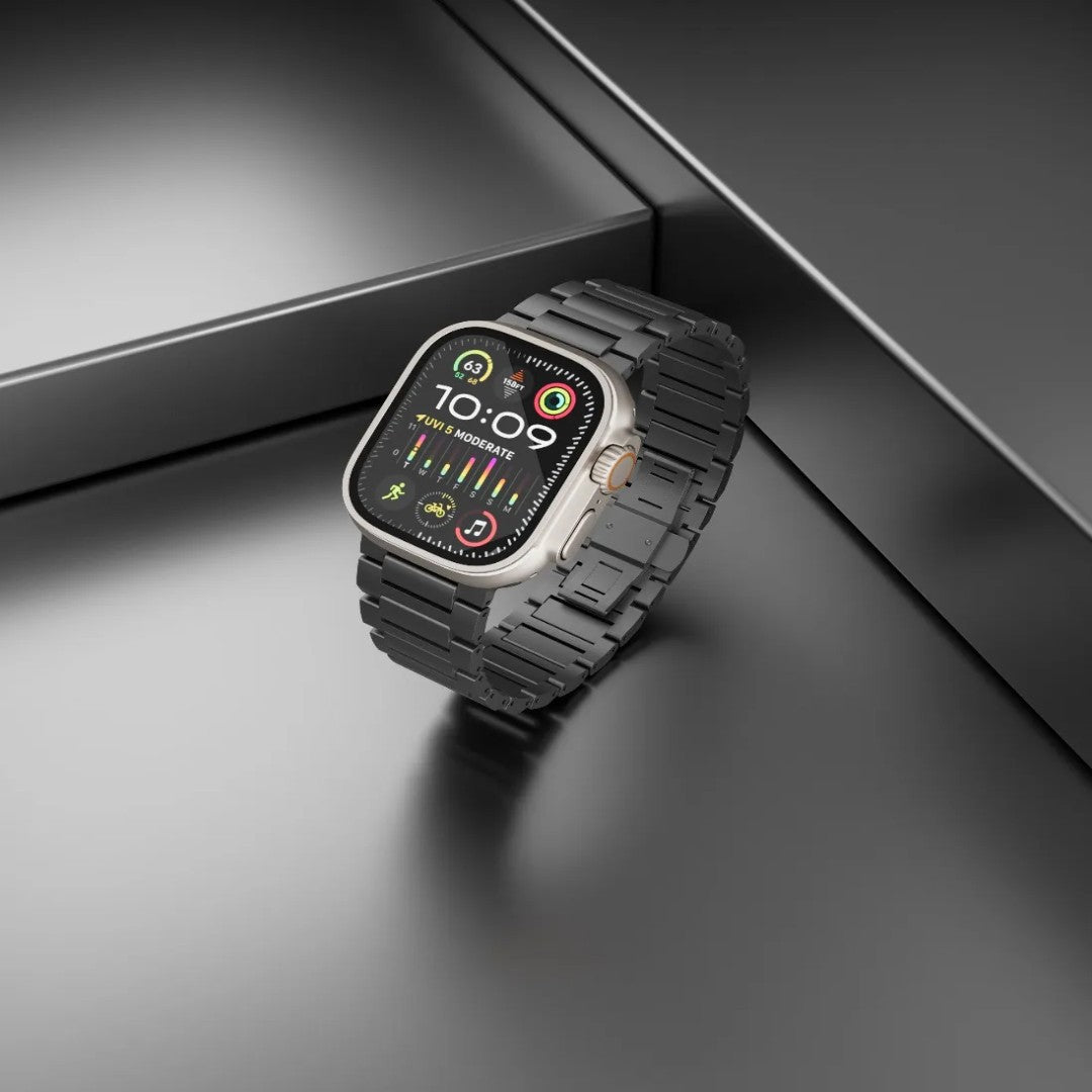 Levelo Aerio Titanium Watch Strap for Apple Watch 49/46mm