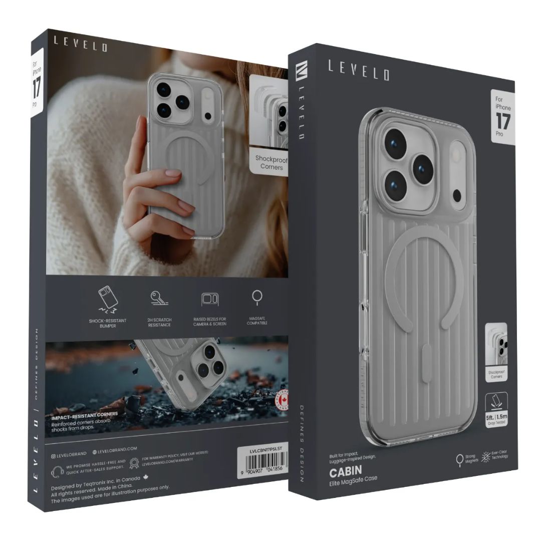 Levelo Cabin MagSafe Case iPhone 17 Pro & iPhone 17 Pro max