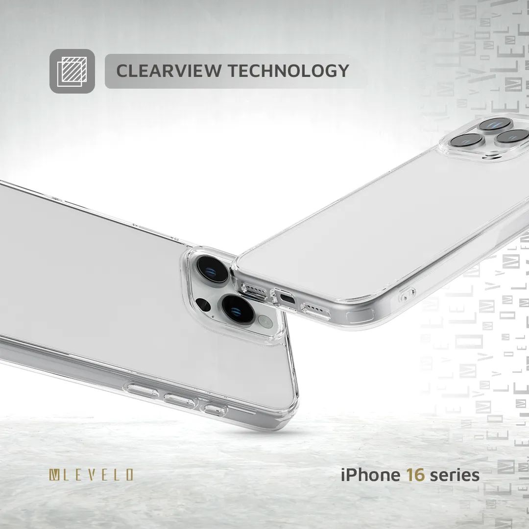 Levelo Clara Case For iPhone 16 pro