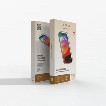 Levelo Clear Glass Soft Edge Twice-Tempered Screen Protector