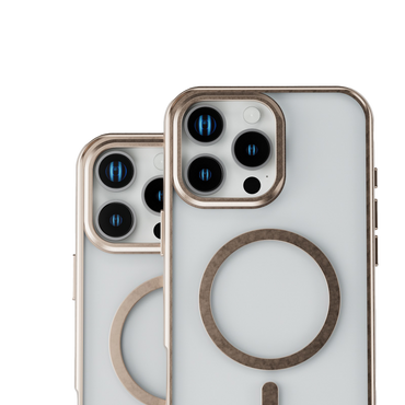 Levelo Elio PC Case With Camera Ring Stand for iPhone 16 Pro Max