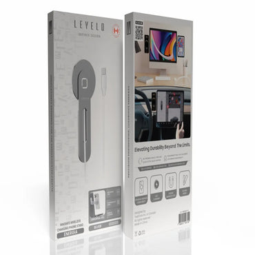 Levelo Energia MagSafe Surface Phone Holder with Wireless Charger