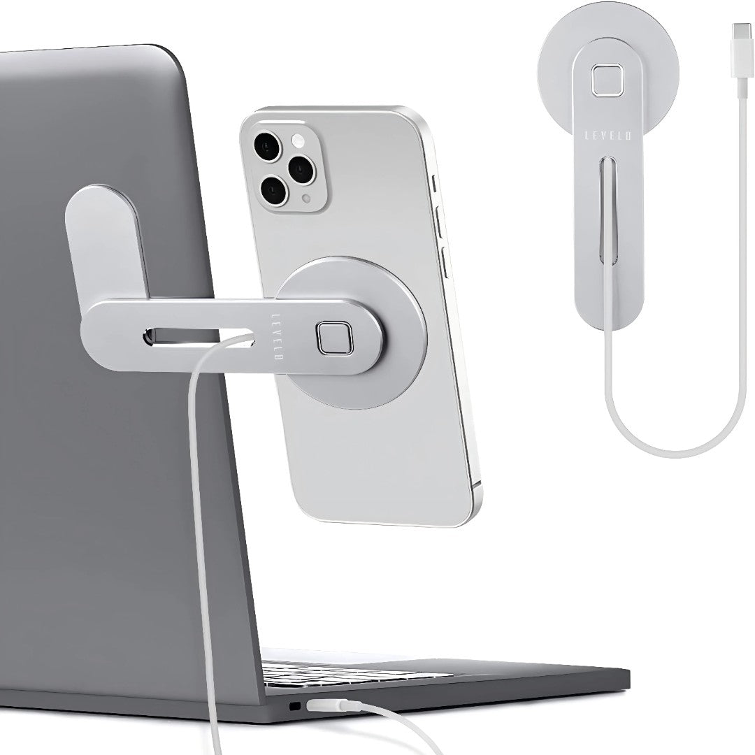 Levelo Energia MagSafe Surface Phone Holder with Wireless Charger