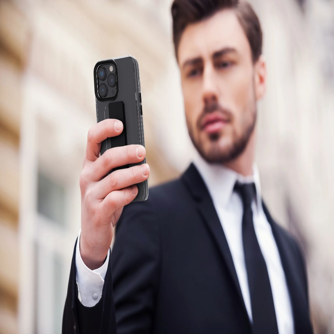 Levelo Graphia IMD Silicone Grip Case for iPhone 16 pro