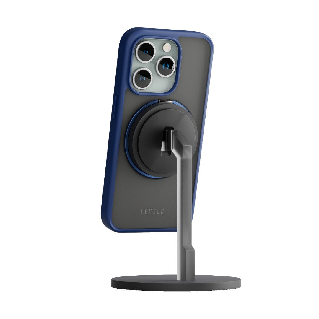 Levelo MagSafe Ringo Multi-Functional Kickstand Case For iPhone 15 pro