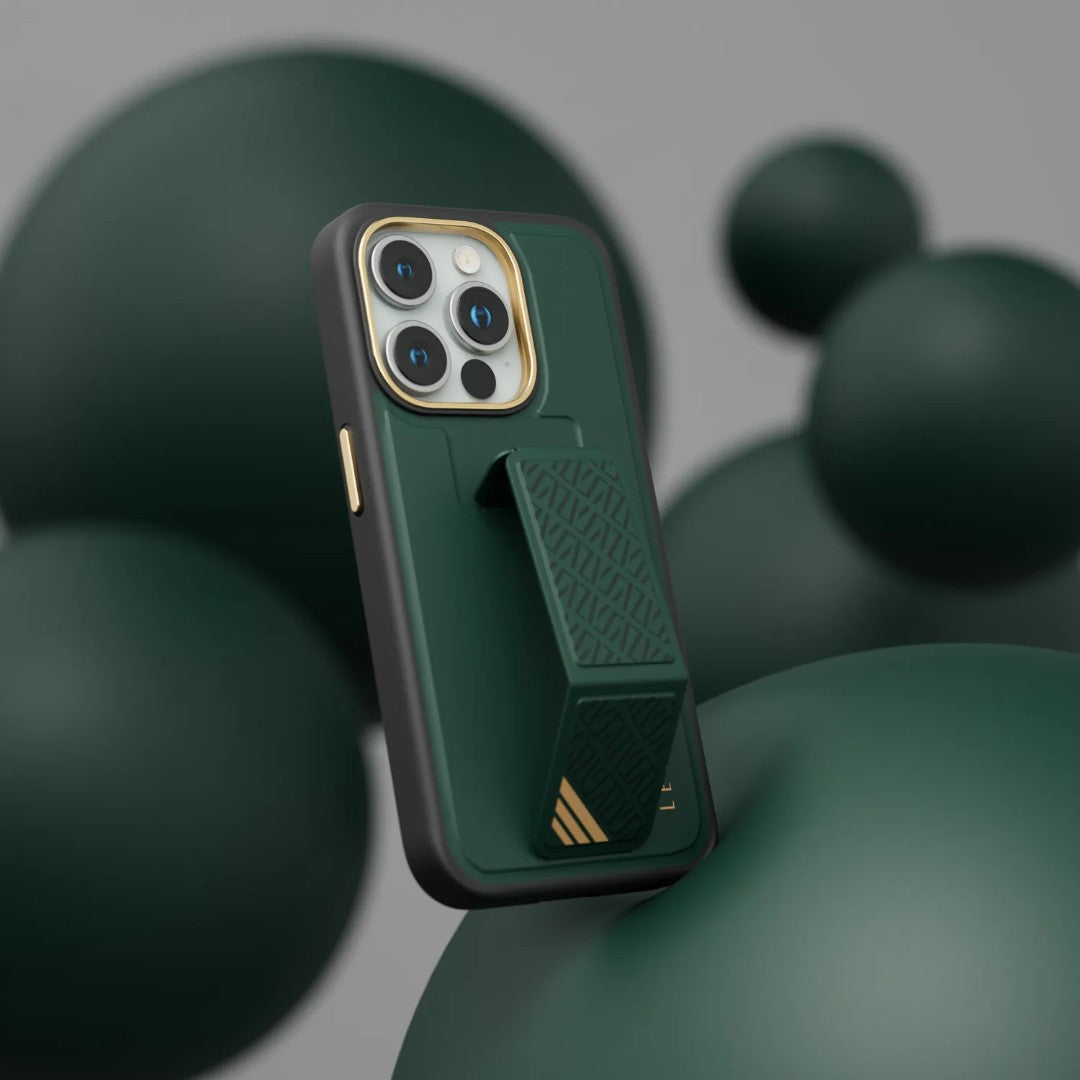 Levelo Morphix Cuero Gripstand Case For iPhone 15 pro