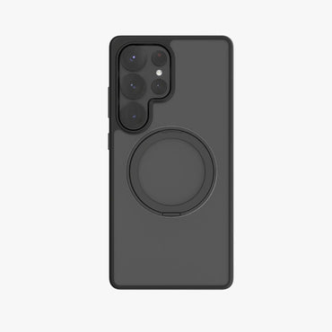 Levelo Via Matte With Ring Stand Case For Samsung S25 Plus & S25 Ultra
