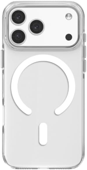 Maxwell High Permeability Compatible with Magsafe iPhone 17 Pro Max Phone Case Lens Guard, Crystal Clear, Full Body Protection