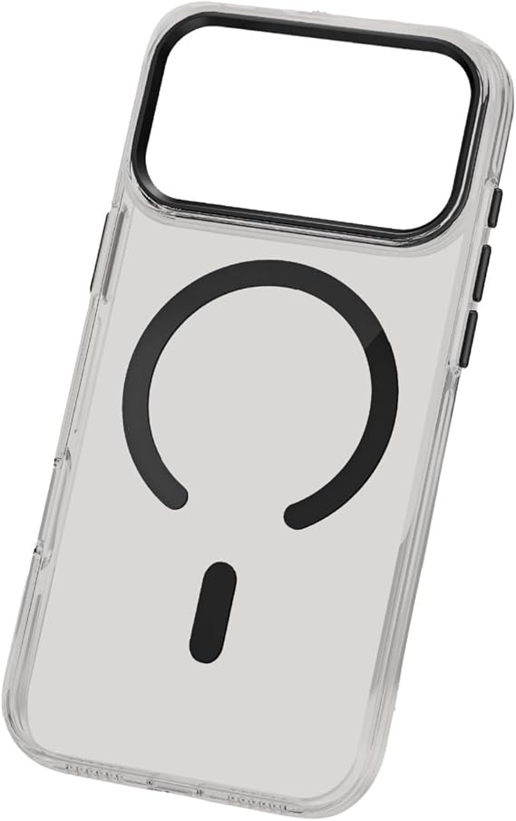 Maxwell High Permeability Compatible with Magsafe iPhone 17 Pro Max Phone Case Lens Guard, Crystal Clear, Full Body Protection