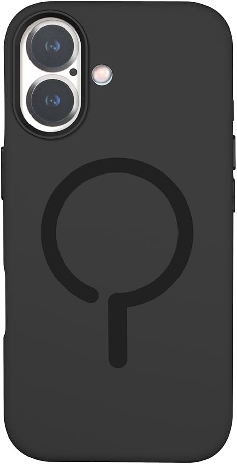 Maxwell Silicone Compatible with MagSafe iPhone 17 and iPhone 17 Air, Full Body Protection, Metal Lens Frame