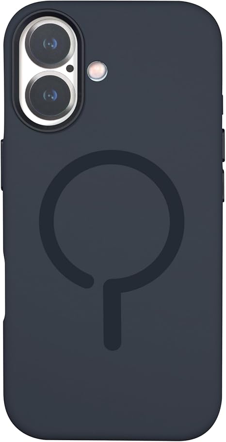 Maxwell Silicone Compatible with MagSafe iPhone 17 and iPhone 17 Air, Full Body Protection, Metal Lens Frame