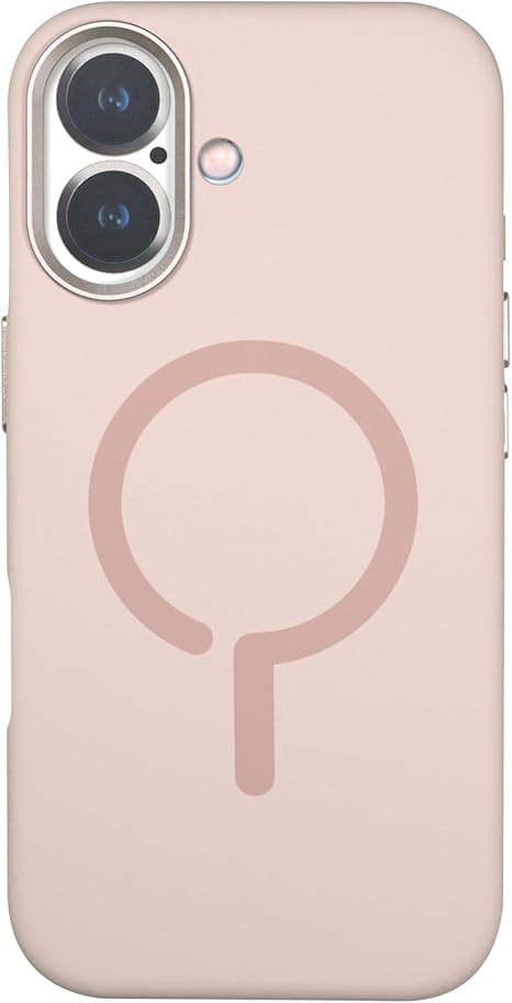 Maxwell Silicone Compatible with MagSafe iPhone 17 and iPhone 17 Air, Full Body Protection, Metal Lens Frame