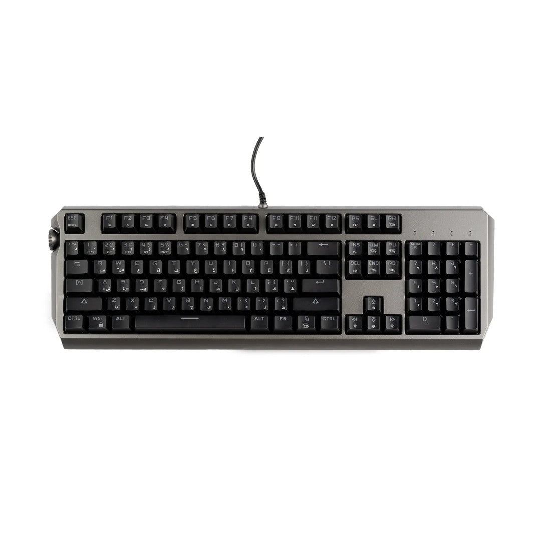Porodo Gaming Mechanical Keyboard – High-Grade Metal Build