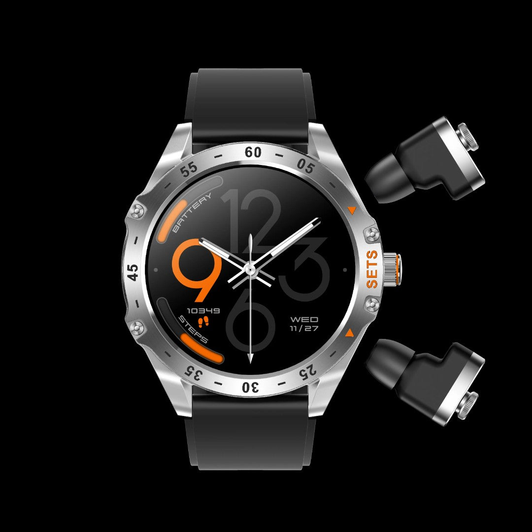 Porodo Hype Smartwatch With Earbuds – All-in-One Smart Lifestyle