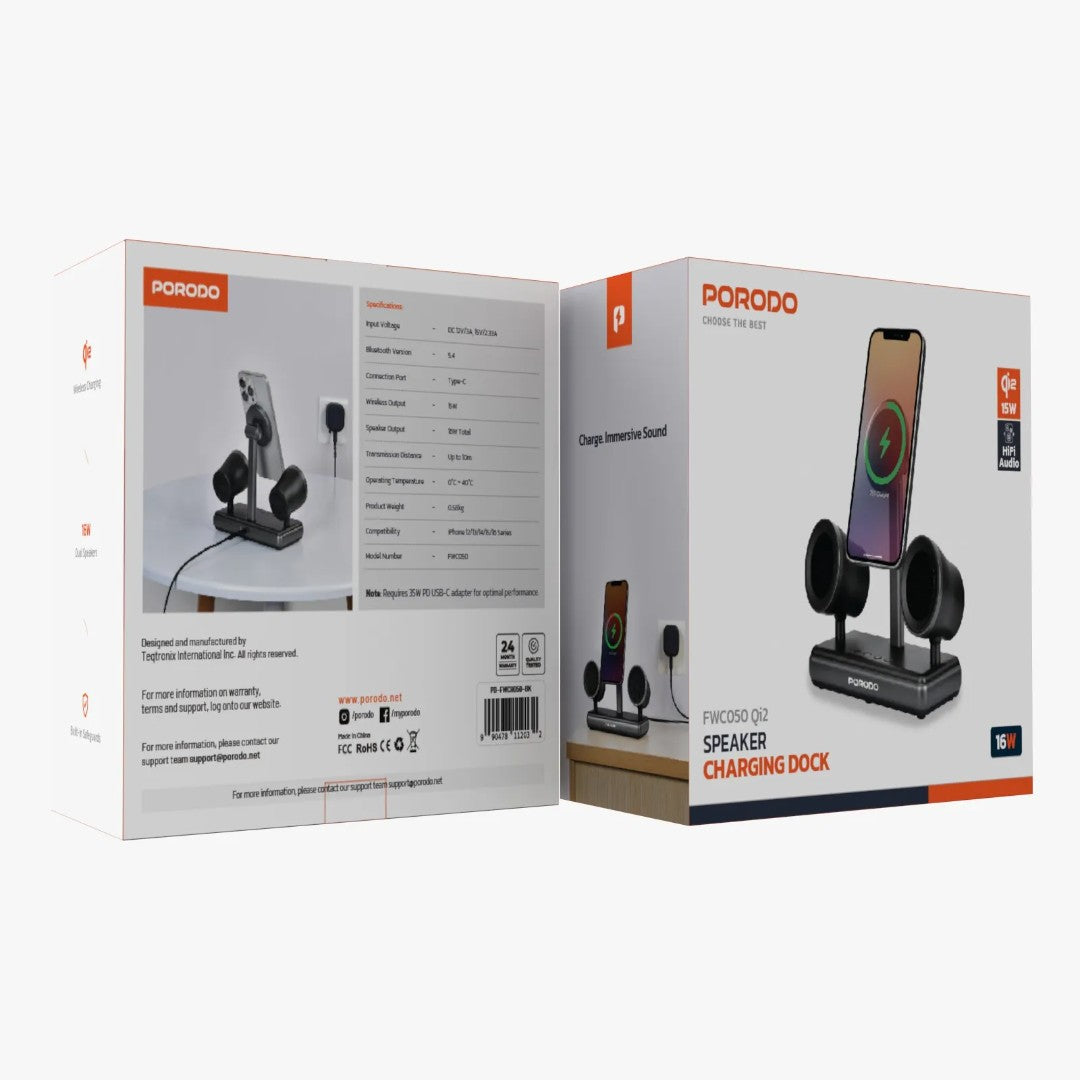 Porodo Speaker Charging Dock