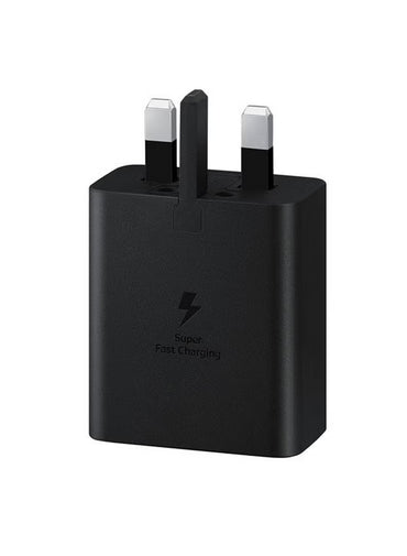 Samsung 45W Power Adapter with USB-C Cable 5A 1.8m Super Fast Charging for Compatible Devices
