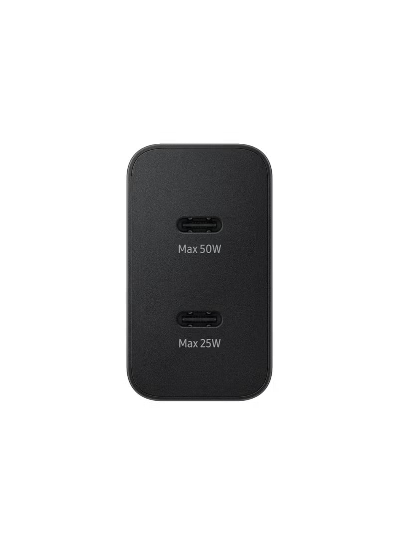 Samsung 50W Duo Power Adapter (With 1.8m Cable) - Black