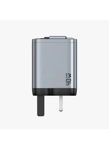Green Lion GaN Premium UK Plug Wall Charger PD 40W
