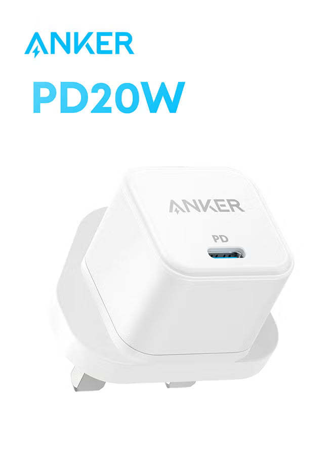 USB C Plug, 20W USB C Charger - Fast Charging PowerPort III Cube Charger