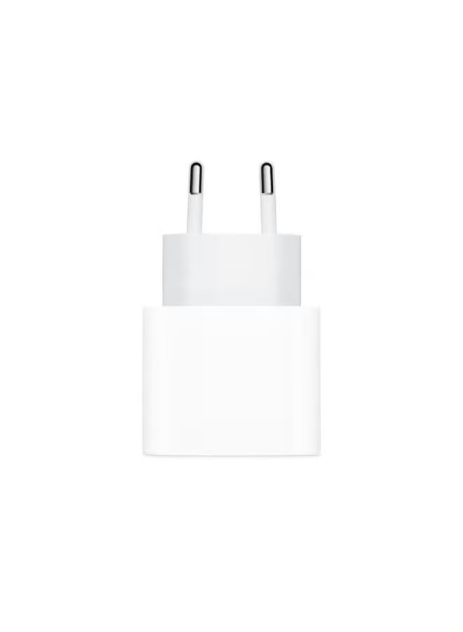 Apple 20W USB-C Power Adapter - White