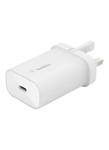 Belkin Boost Charger Type-C PD 3.0 PPS Wall Charger 25W White