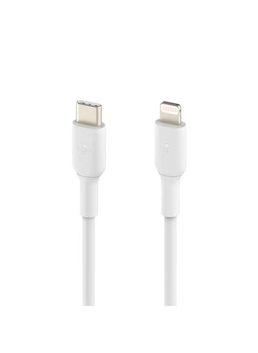 Belkin Usb-C To Lightning Cable Iphone Fast Charging Cable For Iphone 13, 13 Pro, 13 Pro Max, 13 Mini And Earlier Models