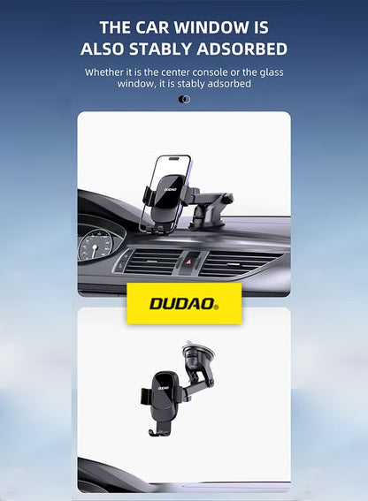 Car Phone Holder, Anti Shake Car Mount, Gravity Bracket for All Mobile Phones, Can be Washed and Reused