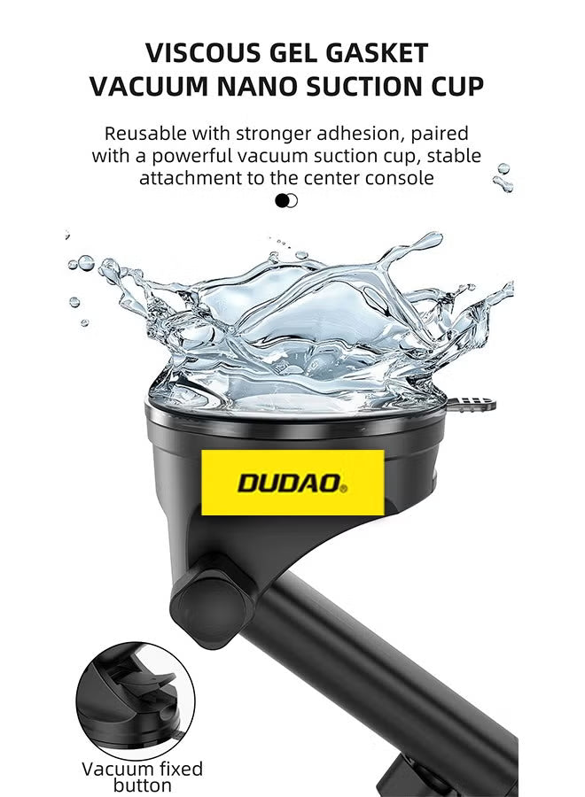 Car Phone Holder, Anti Shake Car Mount, Gravity Bracket for All Mobile Phones, Can be Washed and Reused