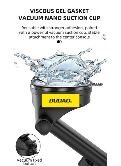 Car Phone Holder, Anti Shake Car Mount, Gravity Bracket for All Mobile Phones, Can be Washed and Reused