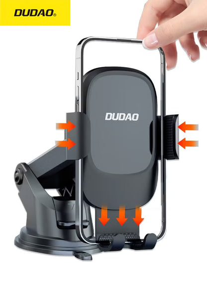 Car Phone Holder, Anti Shake Car Mount, Gravity Bracket for All Mobile Phones, Can be Washed and Reused
