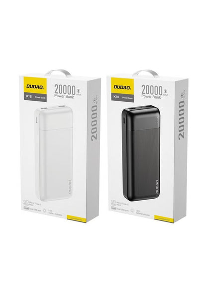Dudao K18 20000 MAH POWERBANK white