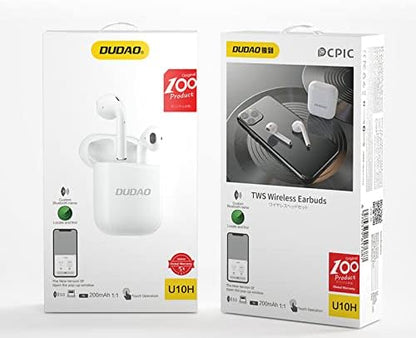 Dudao TWS Wireless Earbuds Waterproof, Touch control, active noise cancellation (U10B)