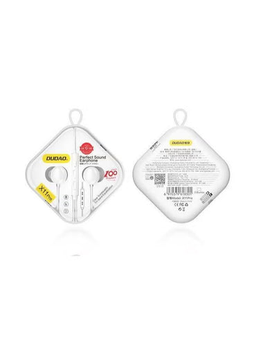 Dudao X11 Pro In-ear Handsfree 3.5mm aux white