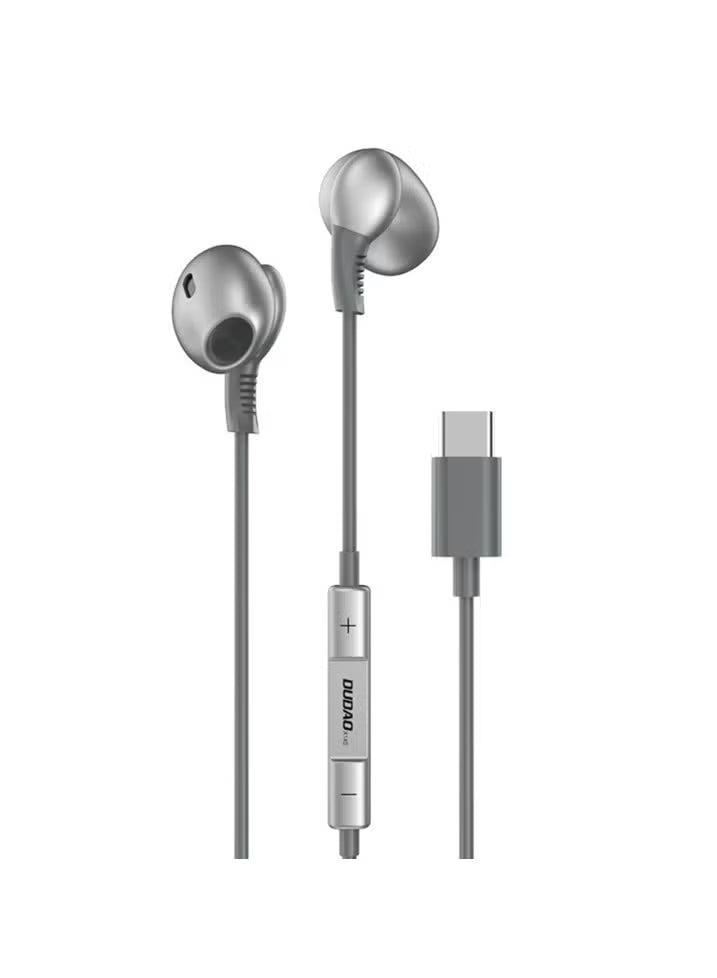 Dudao X14S-B1 Earphone Type-C 1-2M Gray