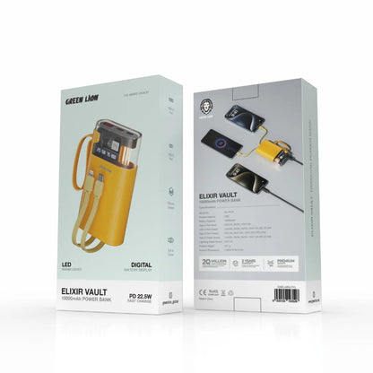 Green Lion Elixir Vault Power Bank 10000mAh PD 22.5W