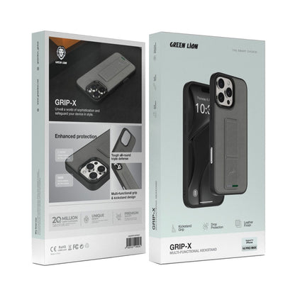 Green Lion Grip-X Multi-Functional Kickstand for iPhone 16 Pro Max / Pro
