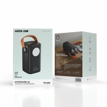 Green Lion Hyper Core 40 Power Bank 40000mAh PD 65W