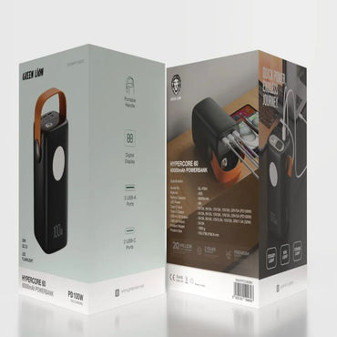 Green Lion Hyper Core 60 Power Bank 60000mAh PD 100W