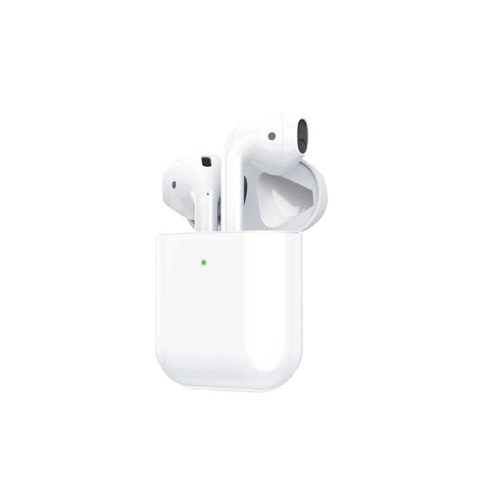 Green Lion True Wireless Earbuds 2 G1, 180 Hours Standby Time, Pop-Up & Auto Pairing - White