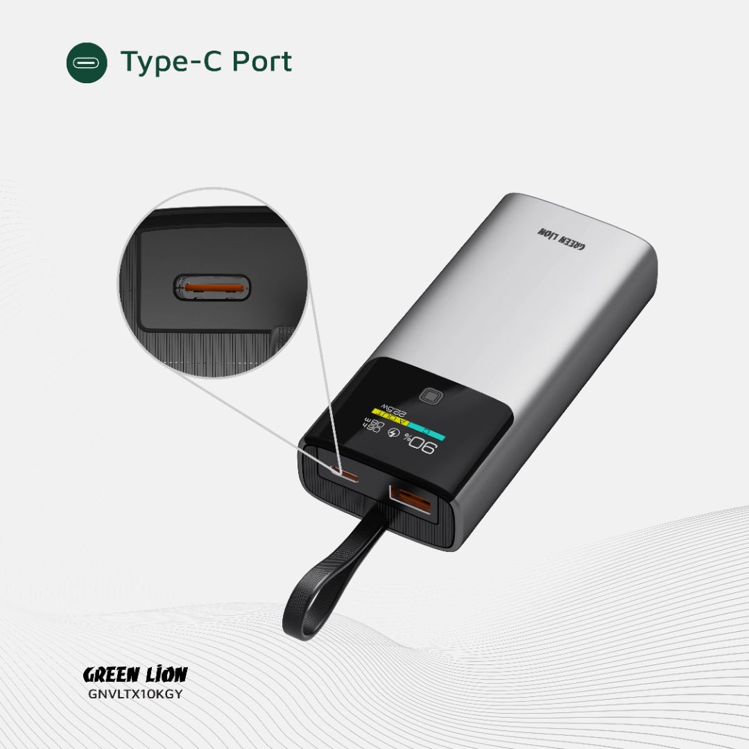 Green Lion Voltix 10000mAh Powerbank PD20W