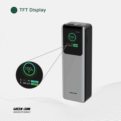 Green Lion Voltura 20000mAh Powerbank PD100W