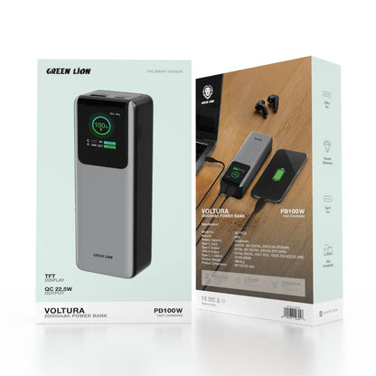 Green Lion Voltura 20000mAh Powerbank PD100W