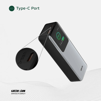 Green Lion Voltura 20000mAh Powerbank PD100W