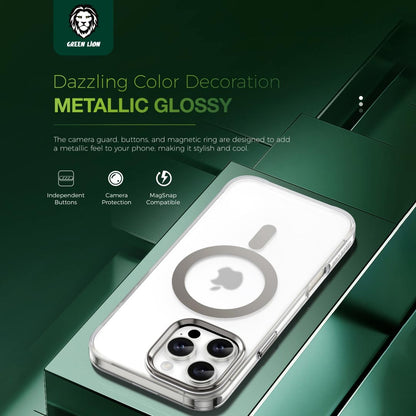 Green Lion Matte MagSafe Anti Yellowing Case for iPhone 16 Pro / Pro Max