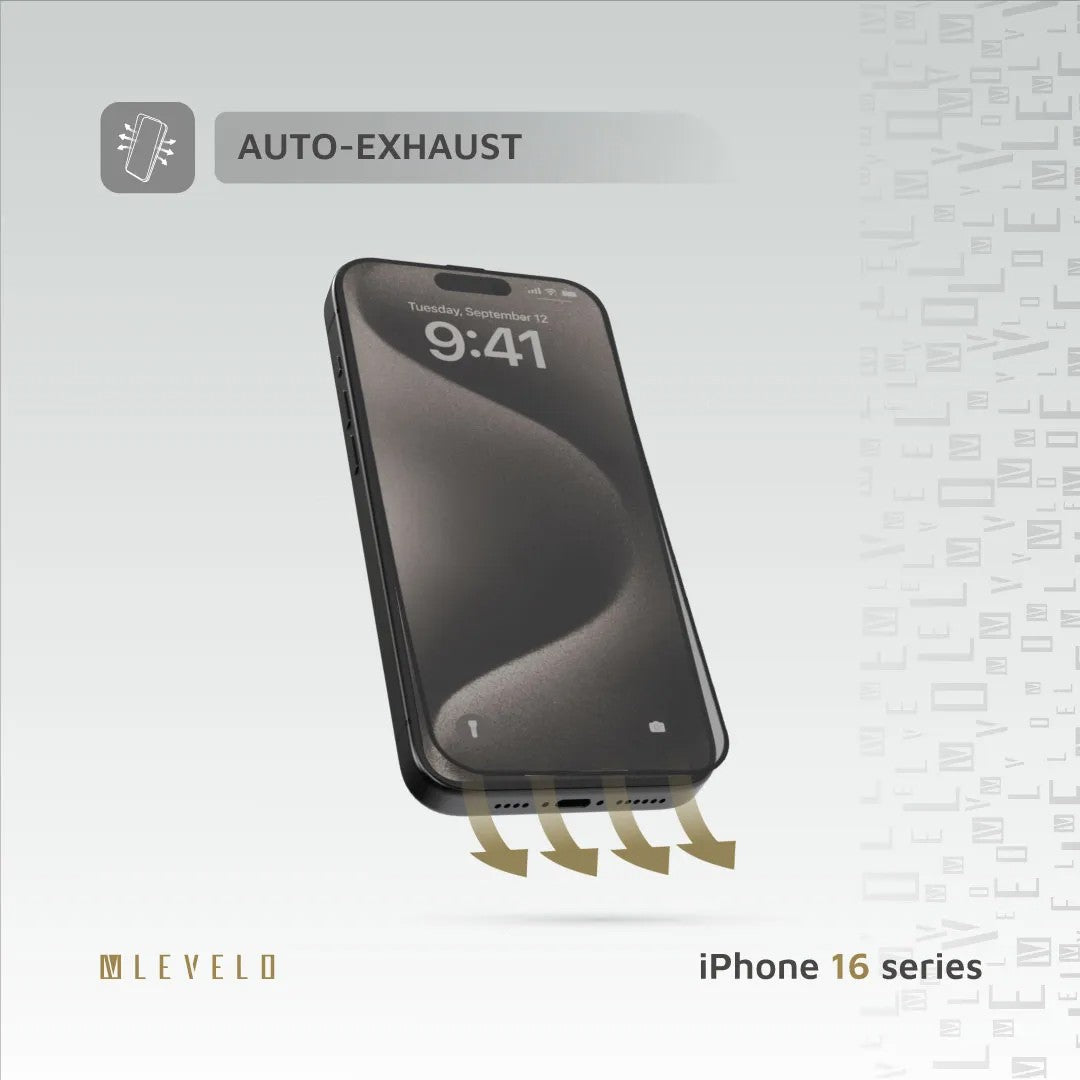 Levelo 2.5D Silk Print Silicone Edge Screen Protector - Privacy Screen Protector